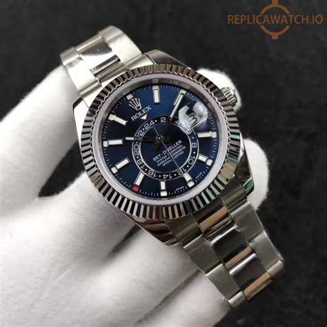 rolex sky dweller replica blue|rolex sky dweller for sale.